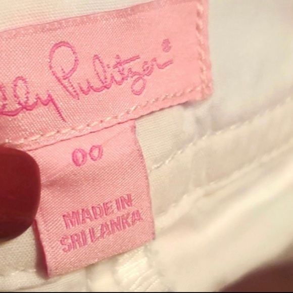 Lilly Pulitzer scalloped hem skort size 00 - Picture 4 of 4